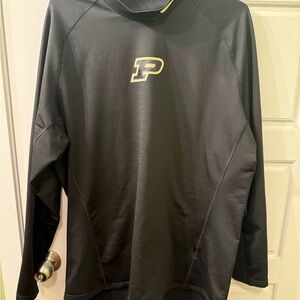 Nike Black Dri-FIT Pullover Purdue Size XXL